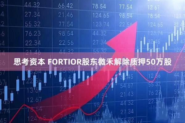 思考资本 FORTIOR股东微禾解除质押50万股